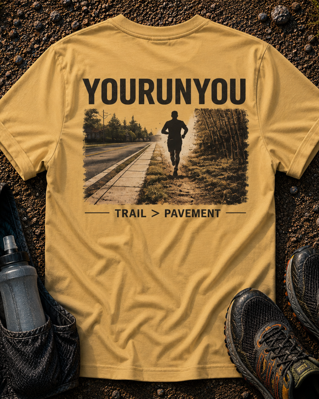 Trail & Pavement Unisex Tee