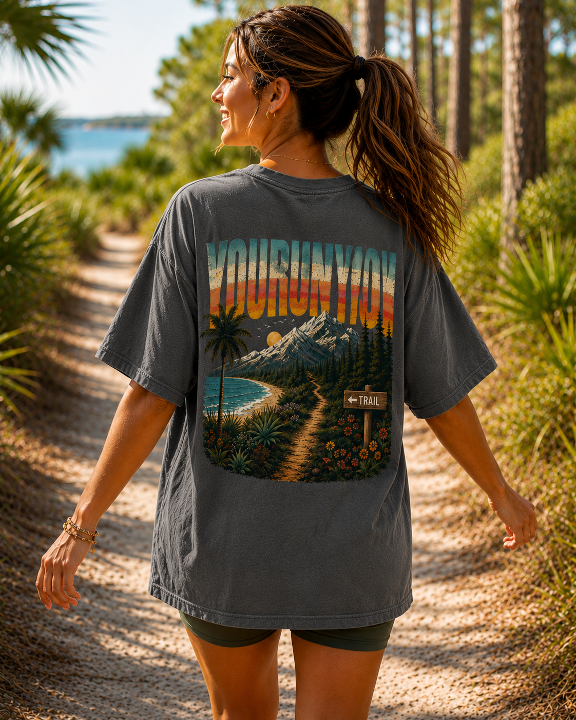 Coastal Trail YOURUNYOU Tee
