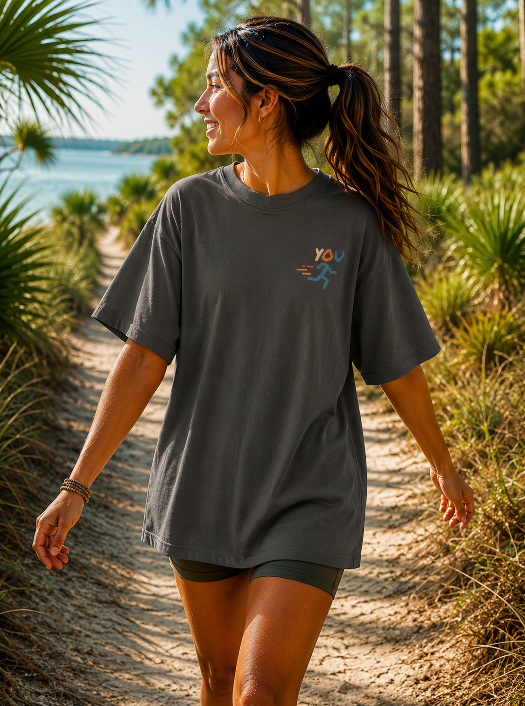 Retro Rainbow YOURUNYOU Tee