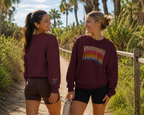 Retro Rainbow Crewneck