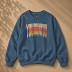 Retro Rainbow Crewneck