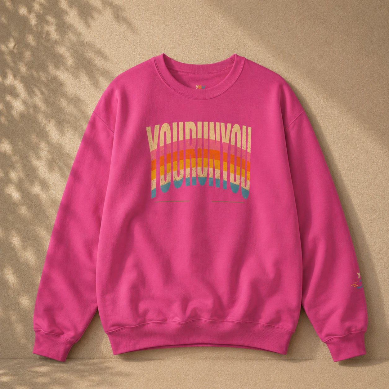 Retro Rainbow Crewneck