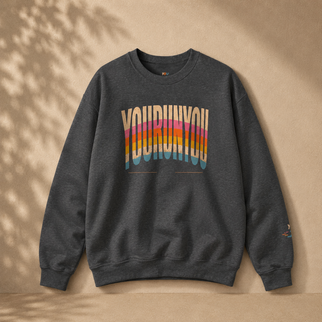 Retro Rainbow Crewneck