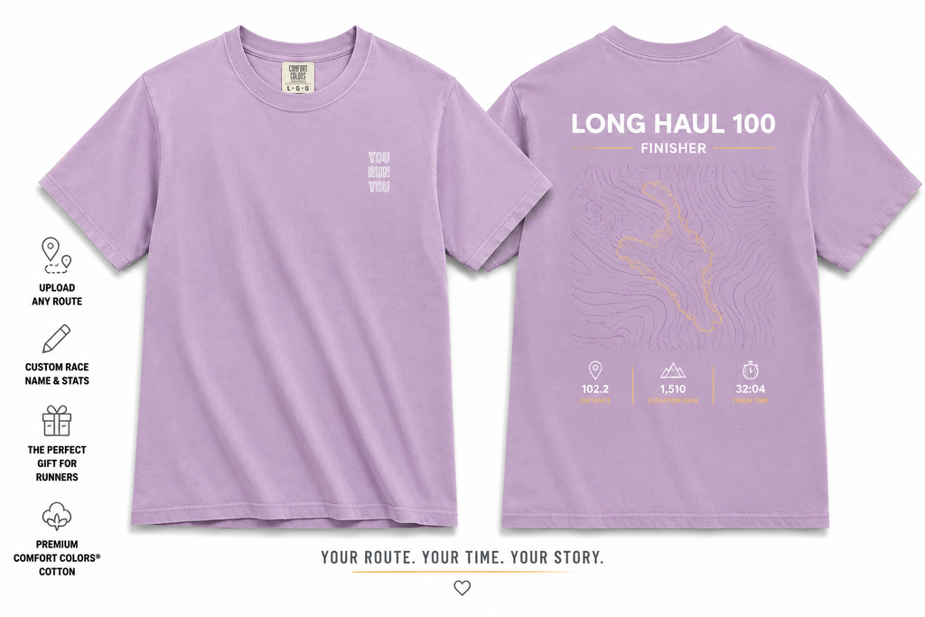 Personalized Ultra Marathon Finisher Shirt – Custom Trail Running YRY