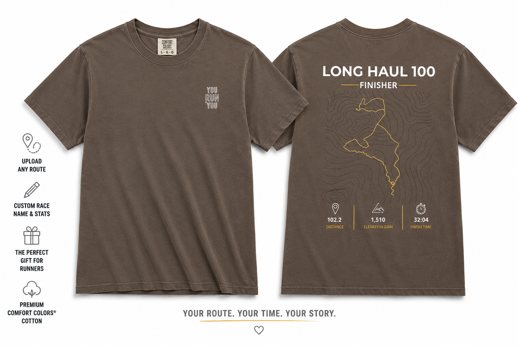 Personalized Ultra Marathon Finisher Shirt – Custom Trail Running YRY