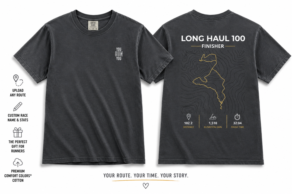 Personalized Ultra Marathon Finisher Shirt – Custom Trail Running YRY