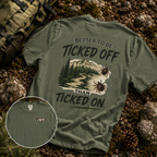 Better to Be Ticked Off Than Ticked On Shirt | Funny Hiking Shirt | Outdoor Trail Tee | Camper Gift | Hiker Gift
