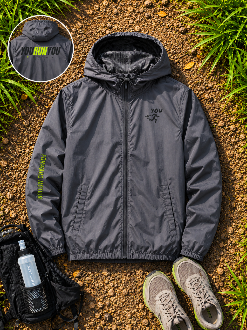 CHASE YOUR LIMITS - (Unisex) Windbreaker Jacket