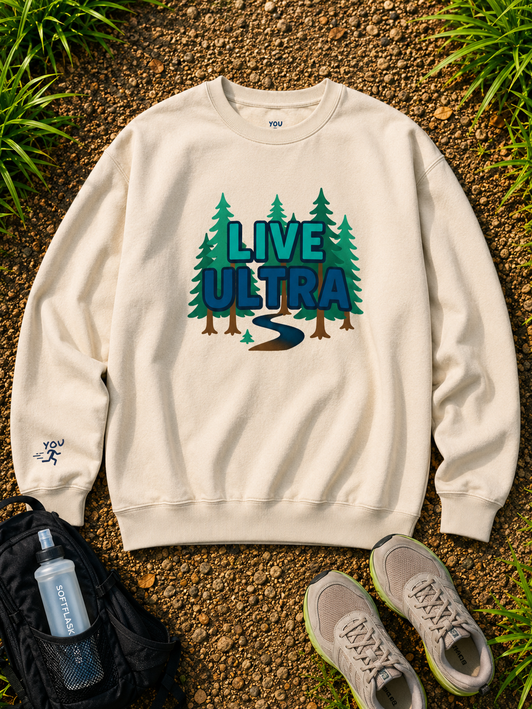 LIVE ULTRA - Crewneck Sweatshirt
