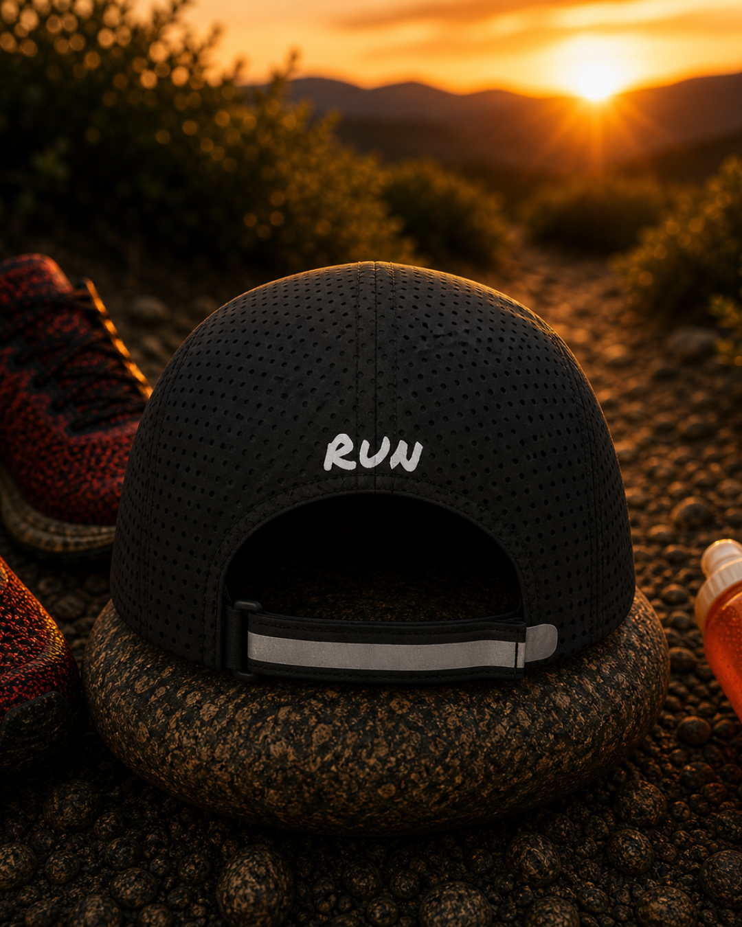 🏃‍♂️ YOURUNYOU “Running Man” 6-Panel Otto Running Hat